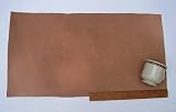 Leather Side Piece Veg Tan Split Medium Weight 12 X 24 Inches 2 Square Feet