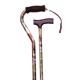 Essential Medical Supply The Cat's Meow Offset Handle Cane