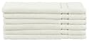 Encore 6-Piece Hand Towel Set, White