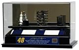 Jimmie Johnson Race Used Parts w/ Display Case - Mounted Memories