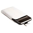 LUPO White Leather Pouch Case with Pull Tab for Apple: Iphone (2G, 3G, 3GS, 4, 4S) Ipod Touch, Nokia: N8, X6. Samsung: S5230 Tocco Lite, S5620 Monte, S8500 Wave, I9000 Galaxy S. Sony Ericsson: Satio, Vivaz. Motorola: Milestone. LG: Renoir, Cookie, Viewty.