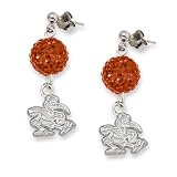 NCAA Miami Hurricanes LogoArt Ovation Earrings