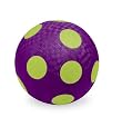 Crocodile Creek Purple and Green Dots 7" Playground Ball