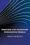 Complete and incomplete econometric models