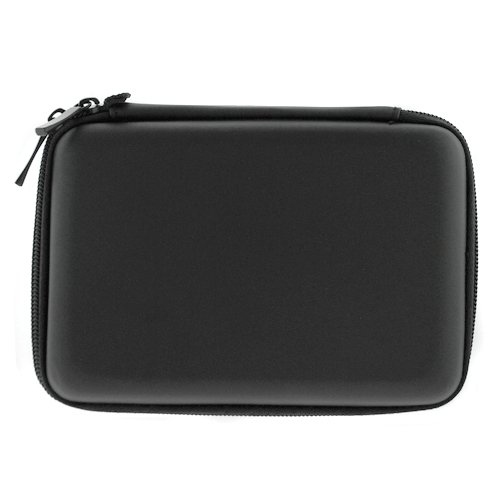 GTMax Black GPS 5-inch Eva Pouch Carrying Case For Garmin nuvi 2300LM, nuvi 2450,2450LM, nuvi 2460LT,2460LMT, nuvi 2350,2350LT,2350LMT, nüvi 2370LT, nuvi 2300, nuvi 2360LT,2360LMT, nuvi 3790T,3790LMT, nuvi 3760T,3760LMT, nuvi 3750