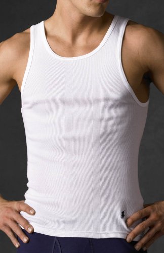 Polo Ralph Lauren 3 Classic Cotton Ribbed Tanks