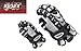 New deBeer GAIT Insanity Lacrosse Gloves BLACK Medium