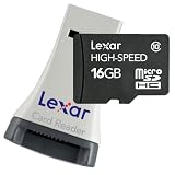 Produkt-Bild: Lexar 16GB High Speed microSDHC Speicherkarte mit Kartenleser
