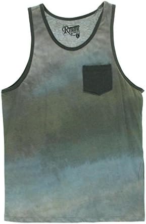 Retrofit Grey Wash Tank Top Small