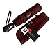 Umenice Automatic 9-Rib Travel Umbrella Windproof with 210T Fabric Red
