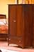 The Charmer One Drawer Door Chest w/ Wood Knobs Paris Image