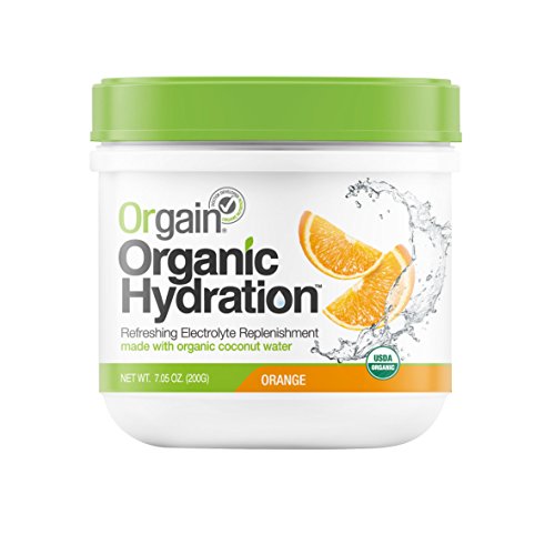 Orgain Organic Hydration Powder, Orange, 7.05 Ounce, 1 Count