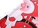 MsBasic Women's Long Sleeves Christmas Dress Xmas Gifts Print Flared A Line Midi Dress