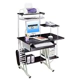 53 x 39 Computer Desk Color: Espresso