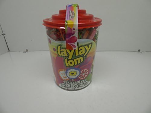 Laylay Lom Turkish Shaped Lollipop Candy, Halal Candies, 3 lbs by Laylay Lom
