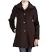 BGSD Women's Kimono-Sleeve Cashmere Blend A-Line Coat - Chocolate 4