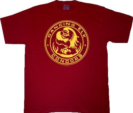 Juno Dancing Elk Condors Maroon T-shirt Tee