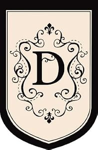 Monogram Estate Size Flag - D