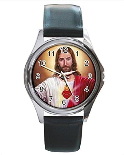 Jesus Round Metal Watch copy.jpg