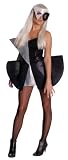 Adult Lady Gaga Black Sequin Dress Costume Size Small (6-10) Picture