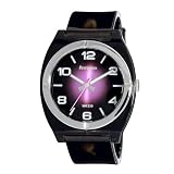 Armitron Womens 256407PKBK Black and Pink Tran