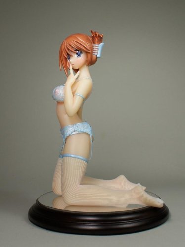 トゥーハート2 小牧愛佳 下着&エプロンVer. Pastel Blue 通常版 (1/6スケールポリストーン塗装済み完成品)