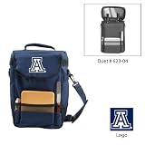 Arizona Wildcats NCAA Duet Wine and Cheese Tote (Navy) (Embroidered Logo)