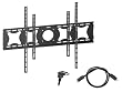 Pyle Flat Panel TV Wall Mount & Cable Package for Home/Office/Schools/Public -- PSW116MF1 36" to 65" Flat Panel TV Wall Mount + PHDMRT6 6Ft. Horizontal Swivel High Definition HDMI Cable With Heavy-Duty Fiber Shielding.