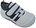 Baby Squeaky Tennis Sneakers,White/Navy(Infant to Toddler)