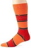 HUGO BOSS Mens Color Block Broken Stripe Crew