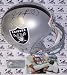 JaMarcus Russell Autographed Oakland Raiders Full Size Replica Football Helmet