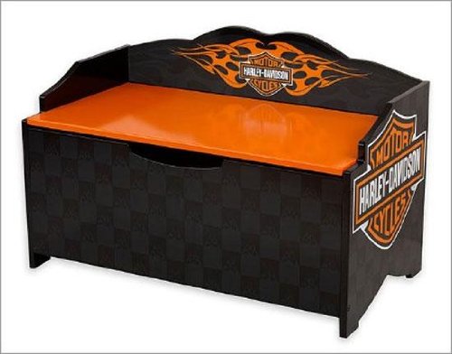 KidKraft 10120 Harley Davidson Flames Toy Box
