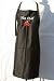 Black Embroidered Apron 