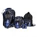 4 tlg. Reiseset Star Wars Trolley-Koffer + Rucksack + Turnbeutel + Geldbörse schwarz 2011