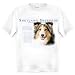 Shetland Sheepdog Sheltie SABLE Human Trainer Adult T Shirt