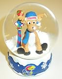 Kansas Jayhawks NCAA Holiday Snow Globe