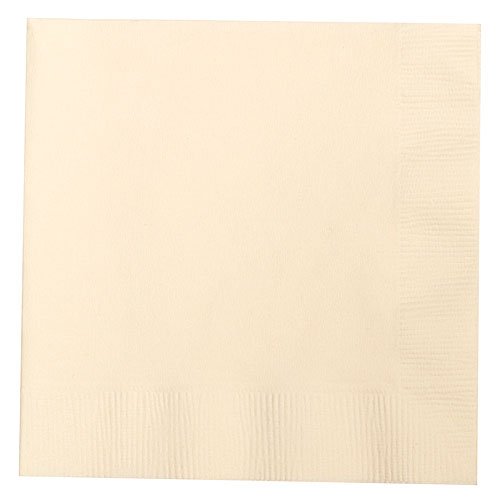 Weddingstar Luncheon Size Napkins, Vanilla Creme, 50-Pack Weddingstar Luncheon Size Napkins, Vanilla Creme, 50-Pack