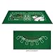Beistle - 50085 - Blackjack-Craps Set Includes - Game Felt - Craps Rake - Pack of 6