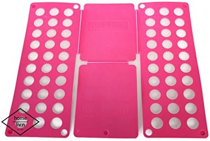 Clothes Folder By Little Needs - 23 Inch x 4MM Thick Clothing Folding Board - Flip Fold Organizing Tool For Garments, Blankets, Comforters, Shirts, Pants