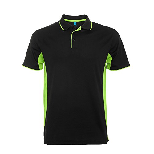 Men's Two Color Sport Polo Shirt - Golf Tennis Sportswear - ASIAN SIZING RUNS SMALL