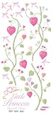 RoomMates RMK1084GC Fairy Princess Peel and Stick Growth Chart