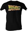 Back To The Future Logo Black Mens T-shirt