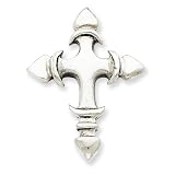 Sterling Silver Gothic Cross Pendant
