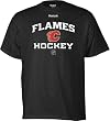 NHL Calgary Flames Authoritative Team Short Sleeve Tee