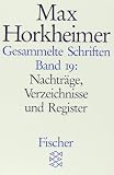 Gesammelte Schriften XVIIII. Nachträge, Verzeichnisse und Register.
