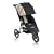 Baby Jogger City Classic Single Stroller, Black & Stone