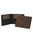 Gramme Mesh Leather Wallet Brown