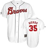 Phil Niekro Majestic Cooperstown Throwback Atlanta Braves Jersey - X-Large
