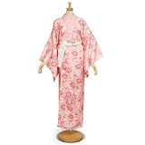 【セール】長襦袢　八重桜　薄桃