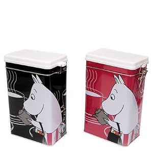 Moomin Coffee Tin - Black